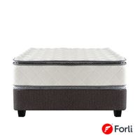 Cama Americana Forli Capella Pillow Top Queen + 2 Almohadas + 1 Protector