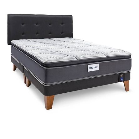 Combo Gold Futurepedic Queen + 2 Almohadas