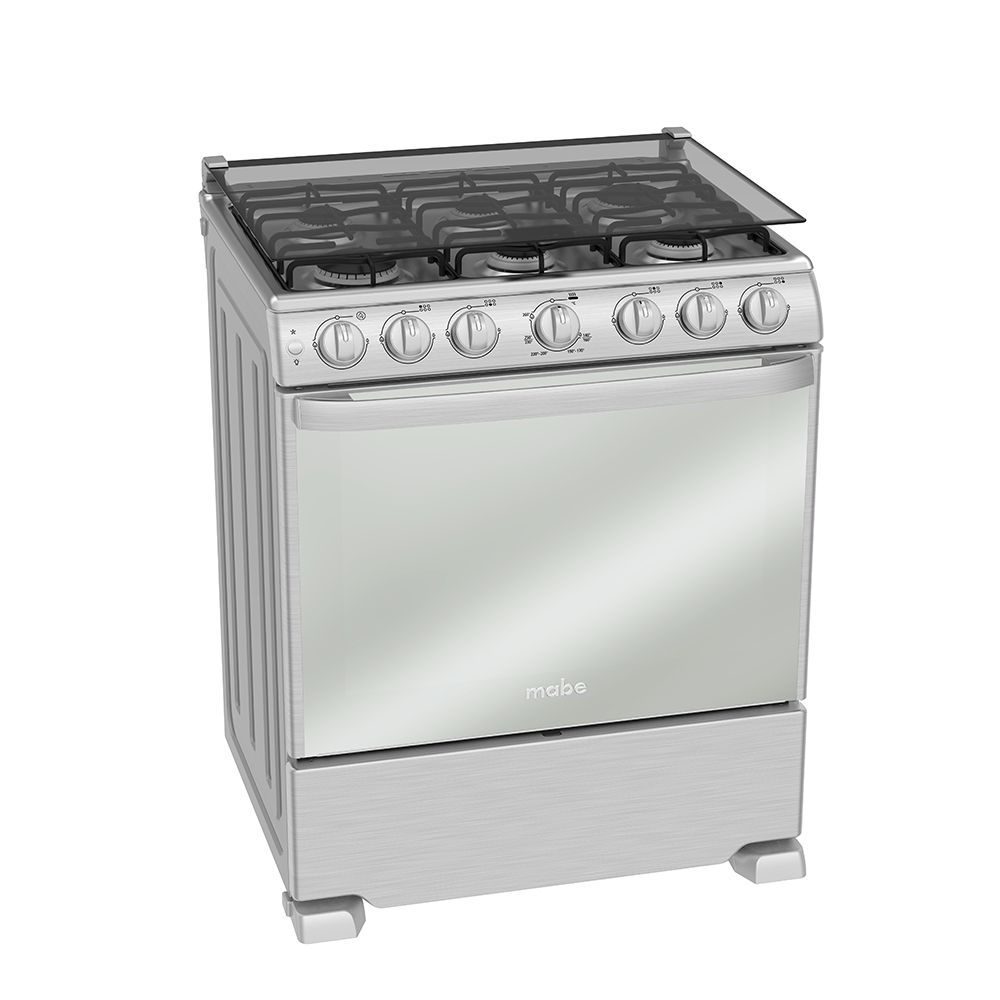 Cocina a Gas EME7675CSYX1 6 Hornillas Inox - Promart