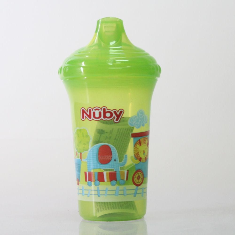 Vasito 9Oz. Impreso Non Spill Nuby Verde Vasito 9Oz. Impreso Non Spill Nuby Verde