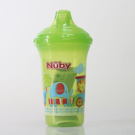 Vasito 9Oz. Impreso Non Spill Nuby Verde Vasito 9Oz. Impreso Non Spill Nuby Verde