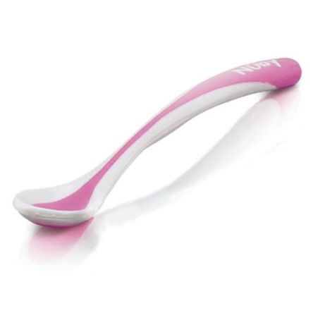 Nuby Cucharitas Con Sensor Temperatura Rosado