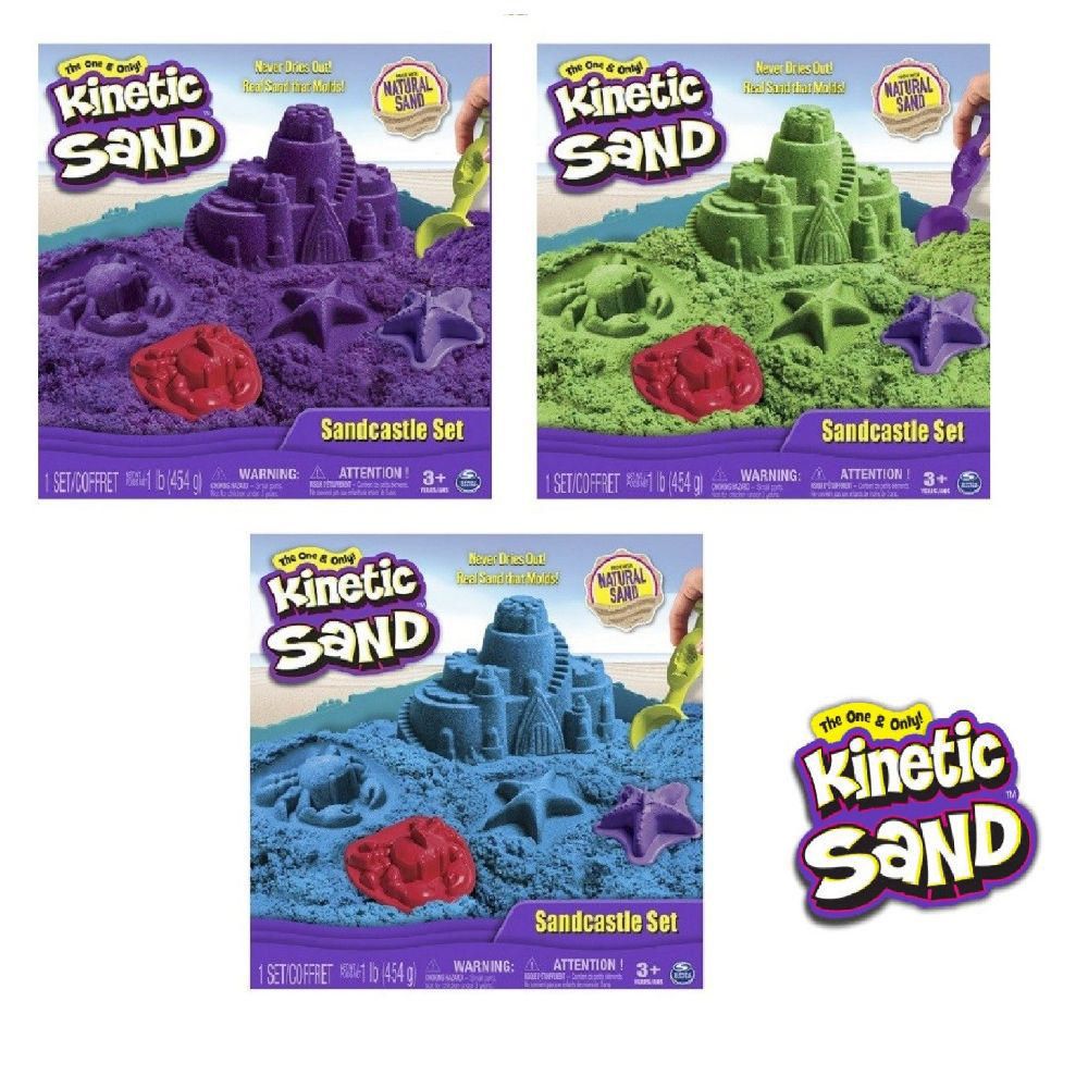 Kinetic Sand Set Con Arenero Kinetic Sand Set Con Arenero
