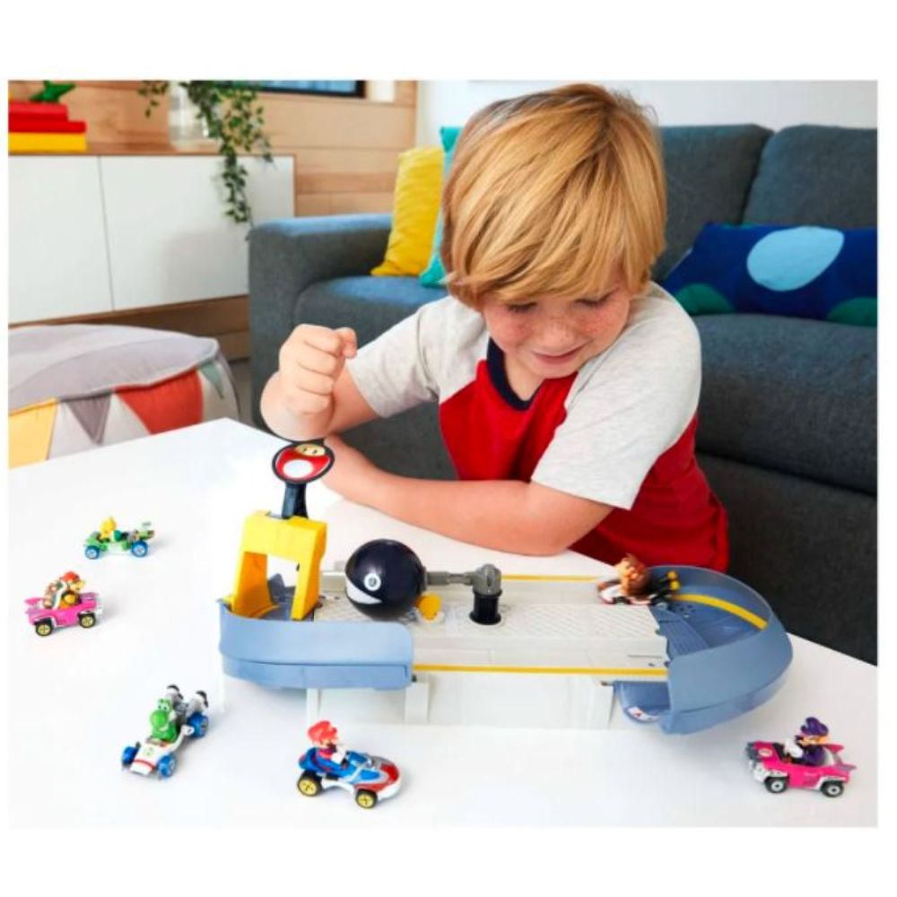 Pista Hot Wheels Mario Kart Chain Chomp Gcp26 Pista Hot Wheels Mario Kart Chain Chomp Gcp26