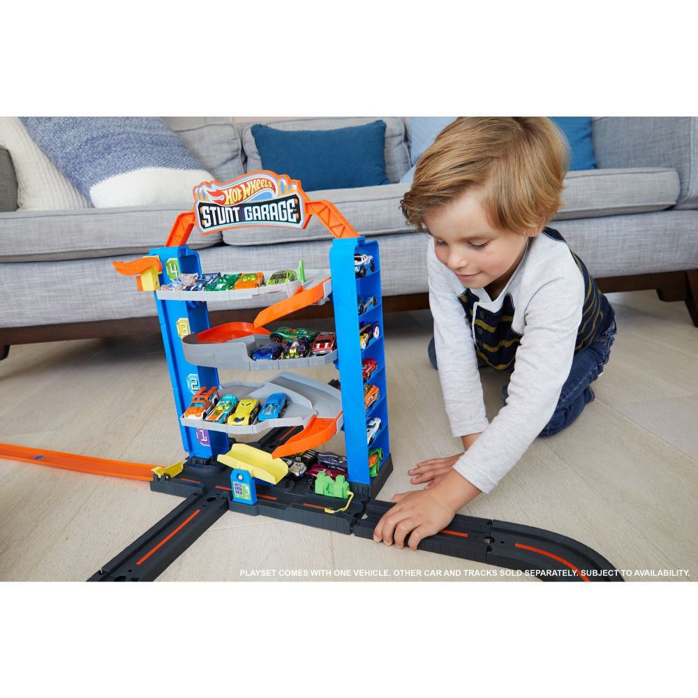 Hot Wheels Pista HOT Wheels Ultimate Garaje Para Coches De Juguete Con Dragon Y 4 Niveles Incluye 2 Vehiculos 4 Anos Mattel Hkx48 Hot Wheels