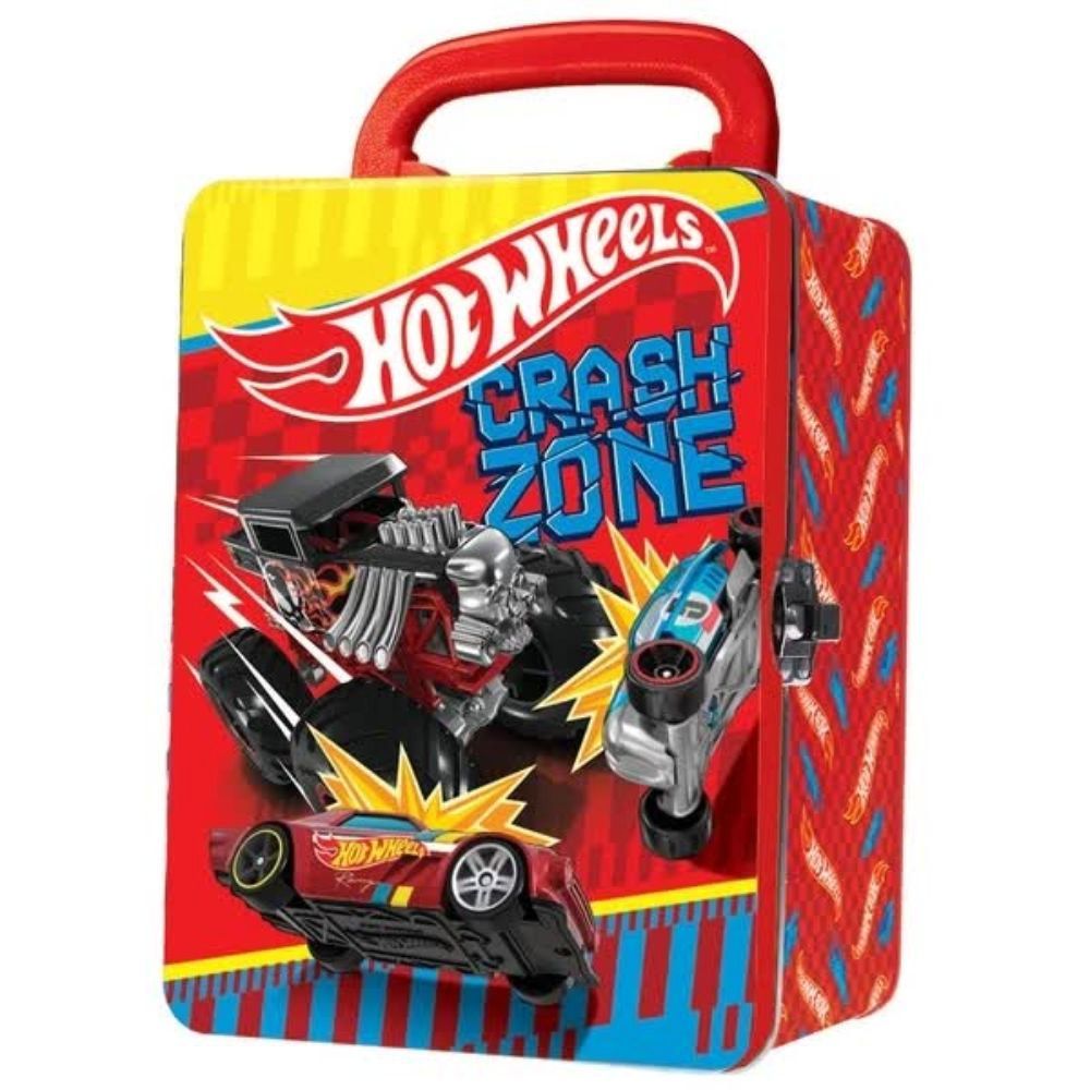 Case Metálico Rojo Para Guardar 18 Hot Wheels Case Metálico Rojo Para Guardar 18 Hot Wheels