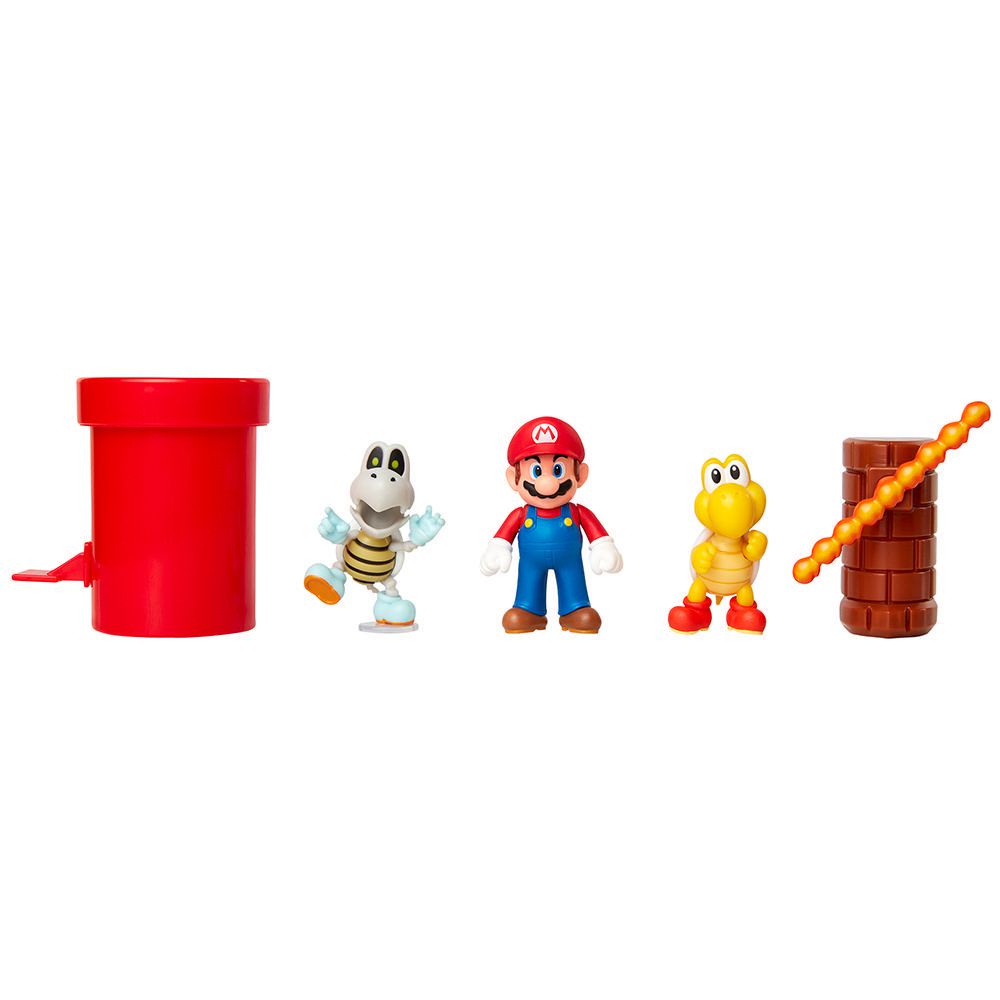 Figura Coleccionable Nintendo Mario Bros Dungeon Diorama 2.5 Figura Coleccionable Nintendo Mario Bros Dungeon Diorama 2.5
