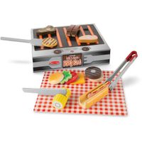 Set Barbacoa Pequeña De Madera Melissa & Doug