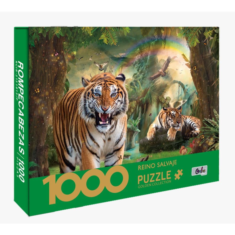 Rompecabezas X 1000 Pzas Reino Salvaje Rompecabezas X 1000 Pzas Reino Salvaje