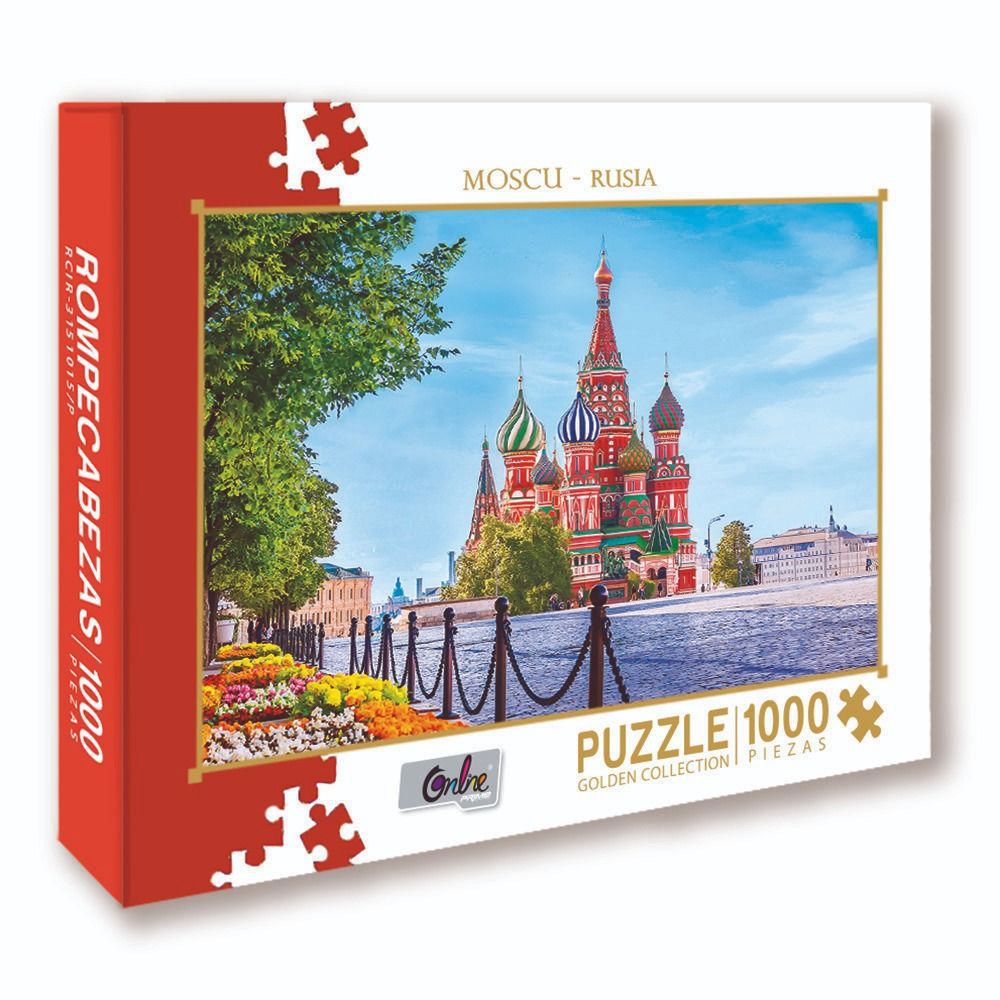 Rompecabezas X 1000 Pzas Moscu Rusia Rompecabezas X 1000 Pzas Moscu Rusia