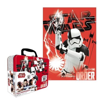 Rompecabezas 60 Piezas Star Wars (Lochera de Metal) Rompecabezas 60 Piezas Star Wars (Lochera de Metal)