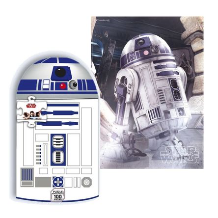 Rompecabezas 100 Piezas Star Wars R2D2 (Metal) Rompecabezas 100 Piezas Star Wars R2D2 (Metal)