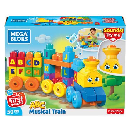 Mega Bloks ABC Tren de Aprendizaje (60 piezas) Multicolor Mega Bloks ABC Tren de Aprendizaje (60 piezas) Multicolor