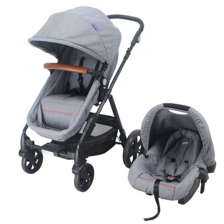 Coche Infanti P68 Travel System Cloud Grey Coche Infanti P68 Travel System Cloud Grey