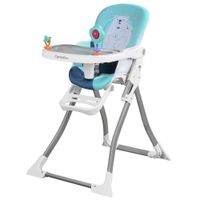 Silla De Comer Para Bebe Carestino Plus-Aguamarina