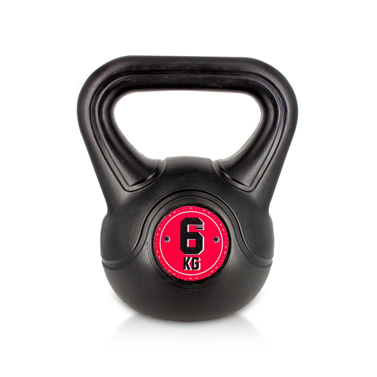 Pesa Rusa 6 Kg Kettlebells Negro
