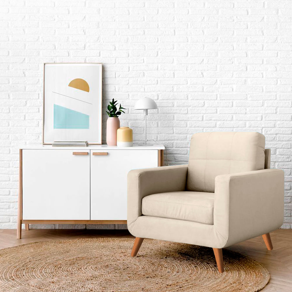 Butaca Sarai Crema - Promart
