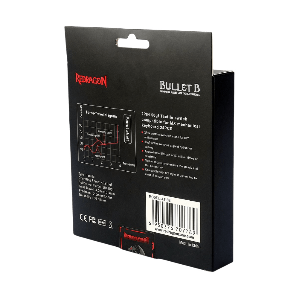 Kit Switches Redragon Bullet-B A113 - Promart