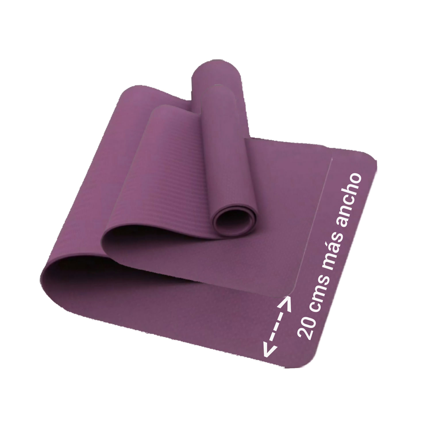 Mat Plus Home Fit Eco-Amigable 8 MM Violeta