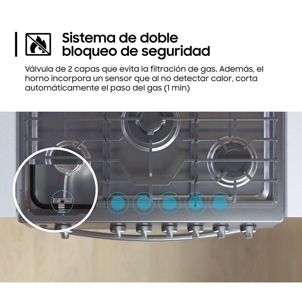 Cocina a gas NX52T5311PS/PE - Promart