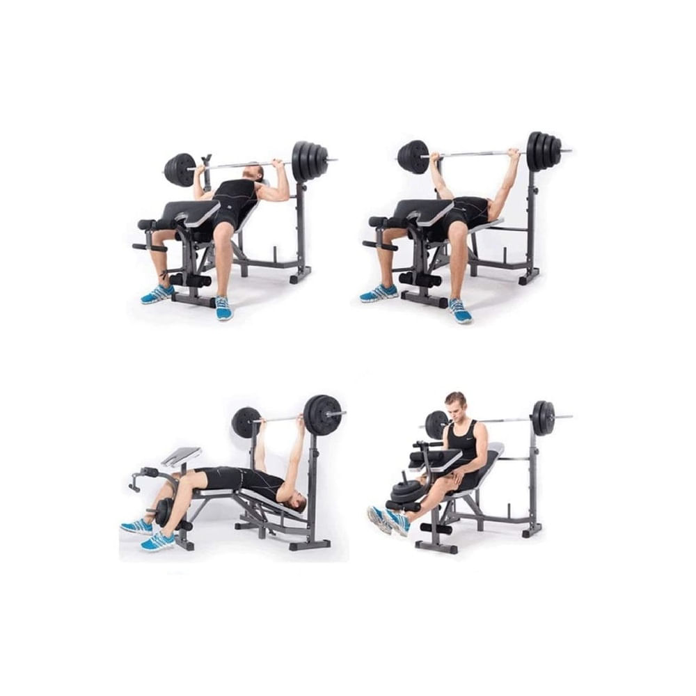 Banca Para Pesas GPRO Multifuncional Mini Gimnasio