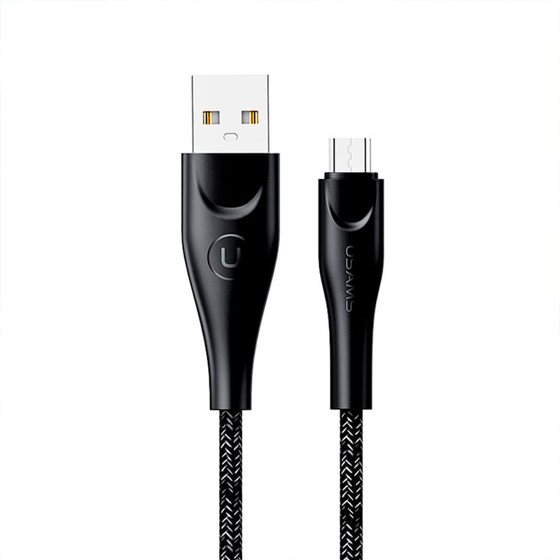 Cable Tejido USB a Micro 3m Negro