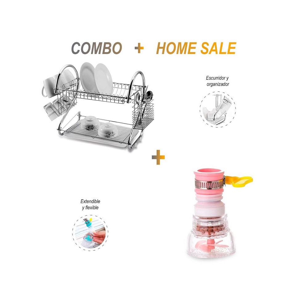 Escurridor de Platos y Accesorio para caño