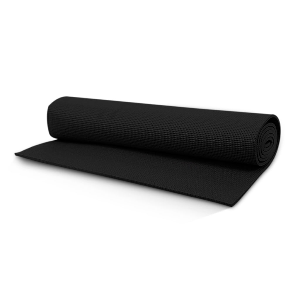 Colchoneta Mat de Yoga Pilates 6mm Negro