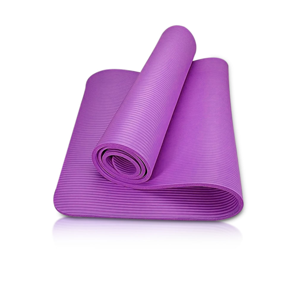 Colchoneta Mat de Yoga Pilates 10mm Morado