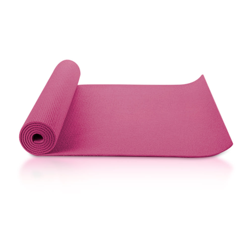 Colchoneta Mat de Yoga Pilates 6mm Rosado - Promart