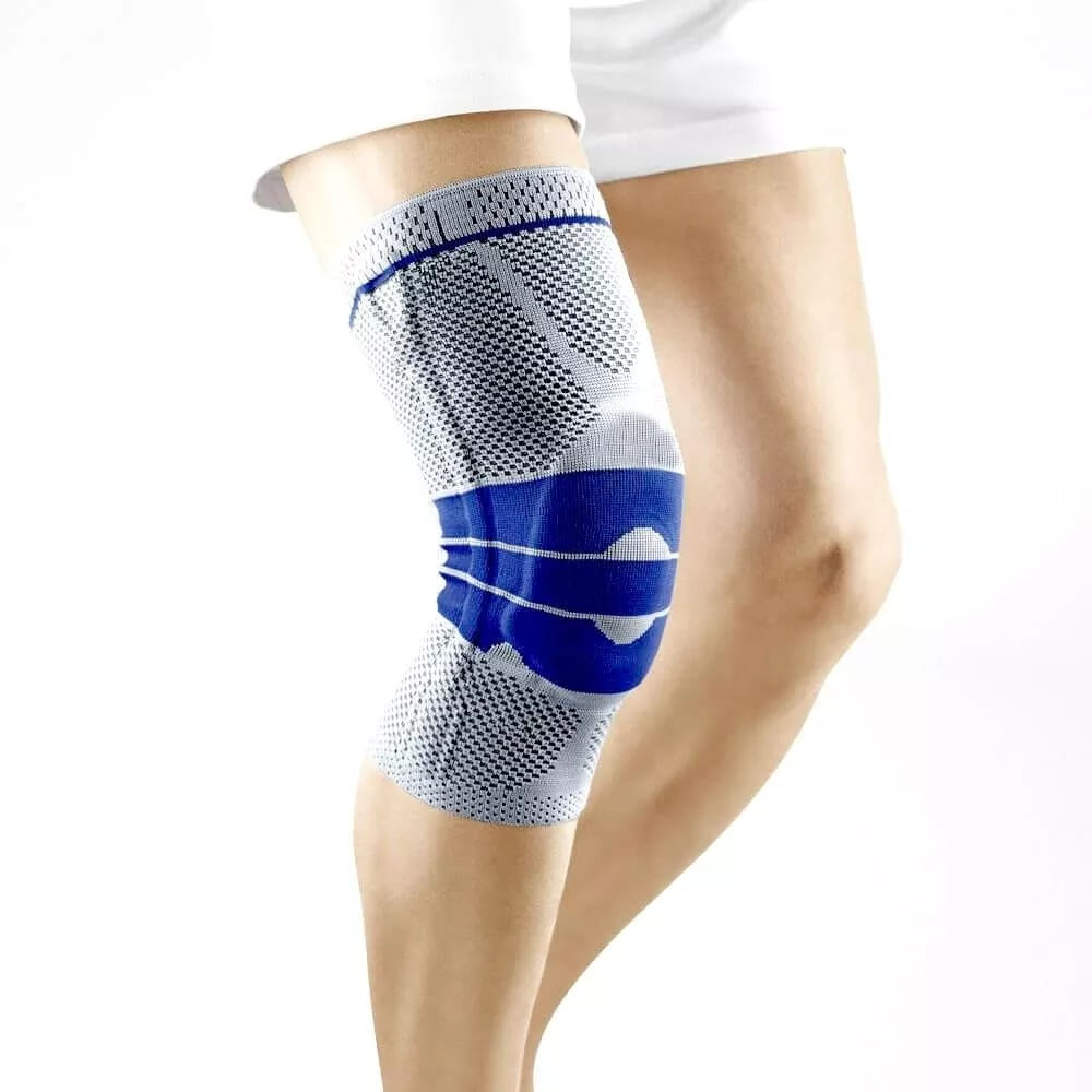 Rodillera Deportiva con Varillas y Gel Rodillera Ortopédica Gris Talla S