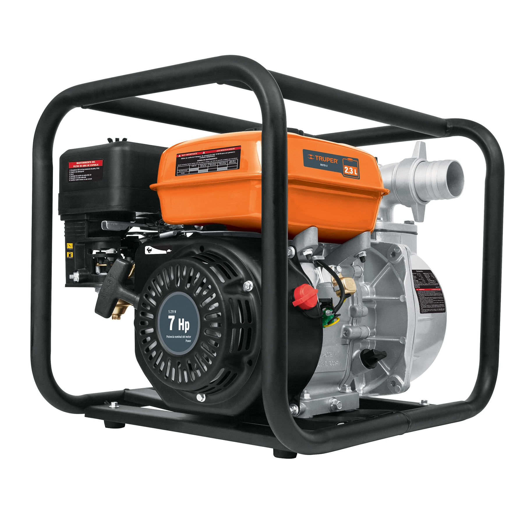 Motobomba Autocebante a Gasolina 7 HP, Truper