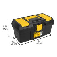 Caja para Herramienta de 16"", con Compartimentos, Pretul