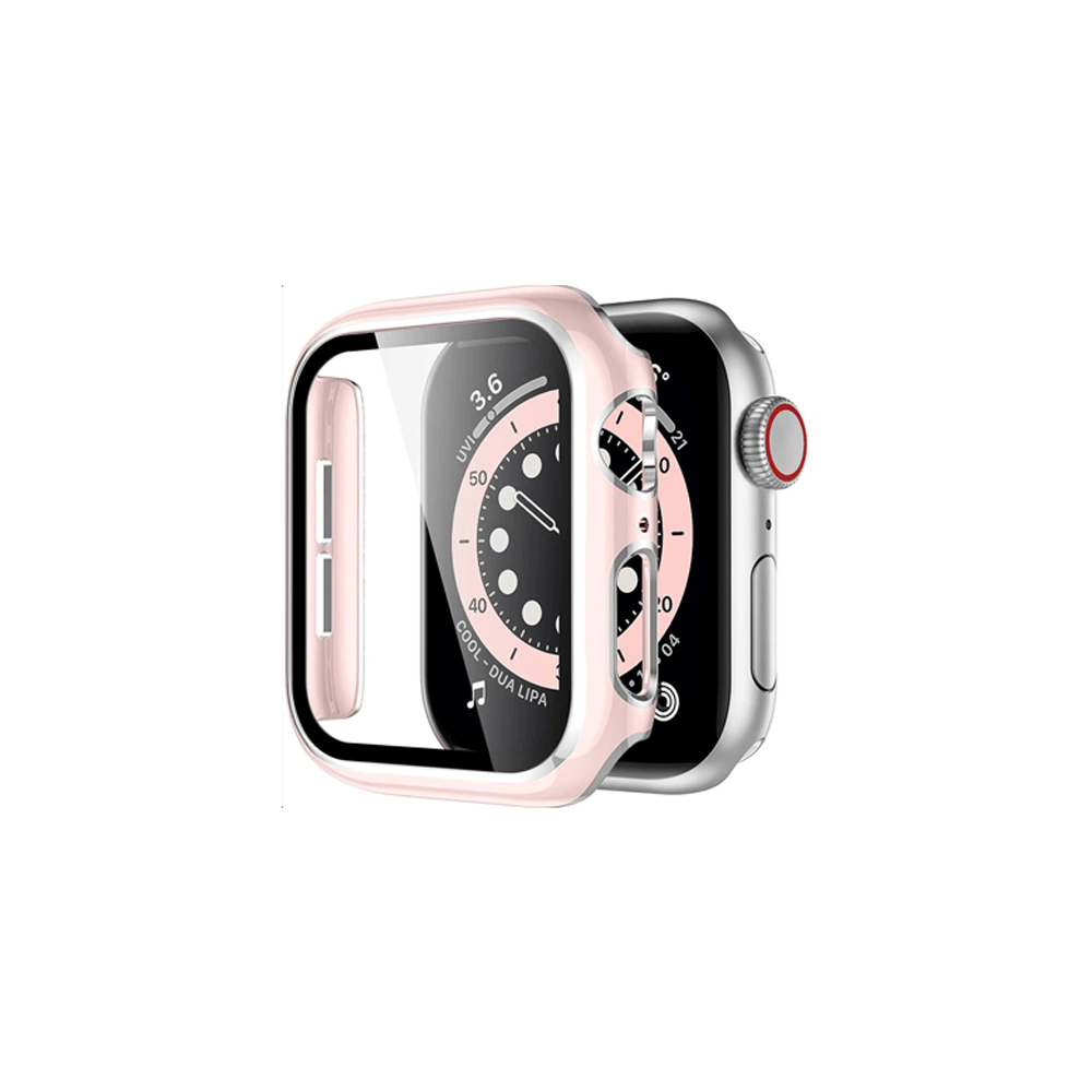 2in1 Metallic Apple Watch Case BuiltIn Screen Protector, 44 OFF