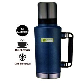 Set Termo Para Agua Caliente/fría + 3 Tazas de 500 ml - Promart