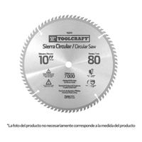 Disco de sierra circular 10"" de 60 dientes para eje de 1"" TC2333
