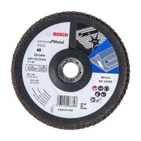 Disco Flap Standard Bosch Inox/Metal 7' GR40