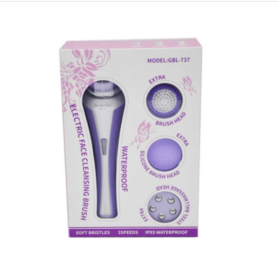 Cepillo Electrico de Limpieza Facial 3 en 1