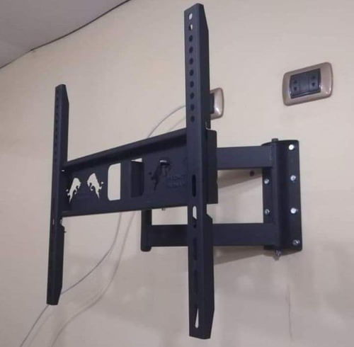 Rack para Tv Movil Triple Giro de 32 A 65"" Nacional Krearack Negro