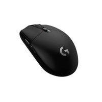 Mouse gamer Logitech G305 Lightspeed Wireless, receptor usb, 12000 dpi, 6 botones color negro