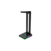 Soporte de Audifono Gamer HS-71 Alambrico Interfaces USB 2.0 Iluminacion RGB