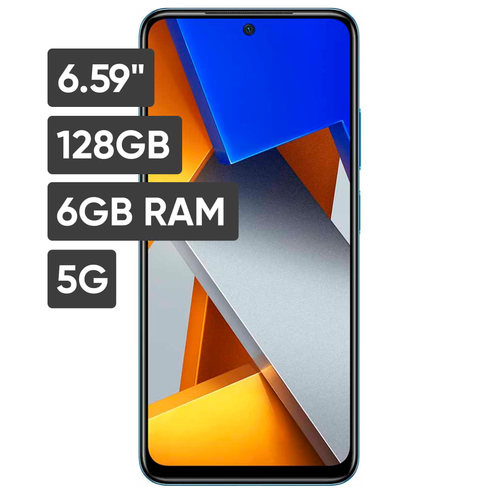 Celular Xiaomi Poco M4 5g Cool Blue 6gb/128gb.