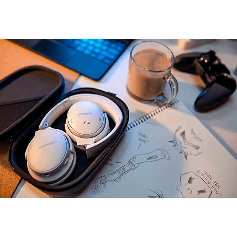 Auriculares Inalámbricos Bose Quietcomfort 45 con Cancelación de Ruido  sobre Oreja Color Blanco I Oechsle - Oechsle