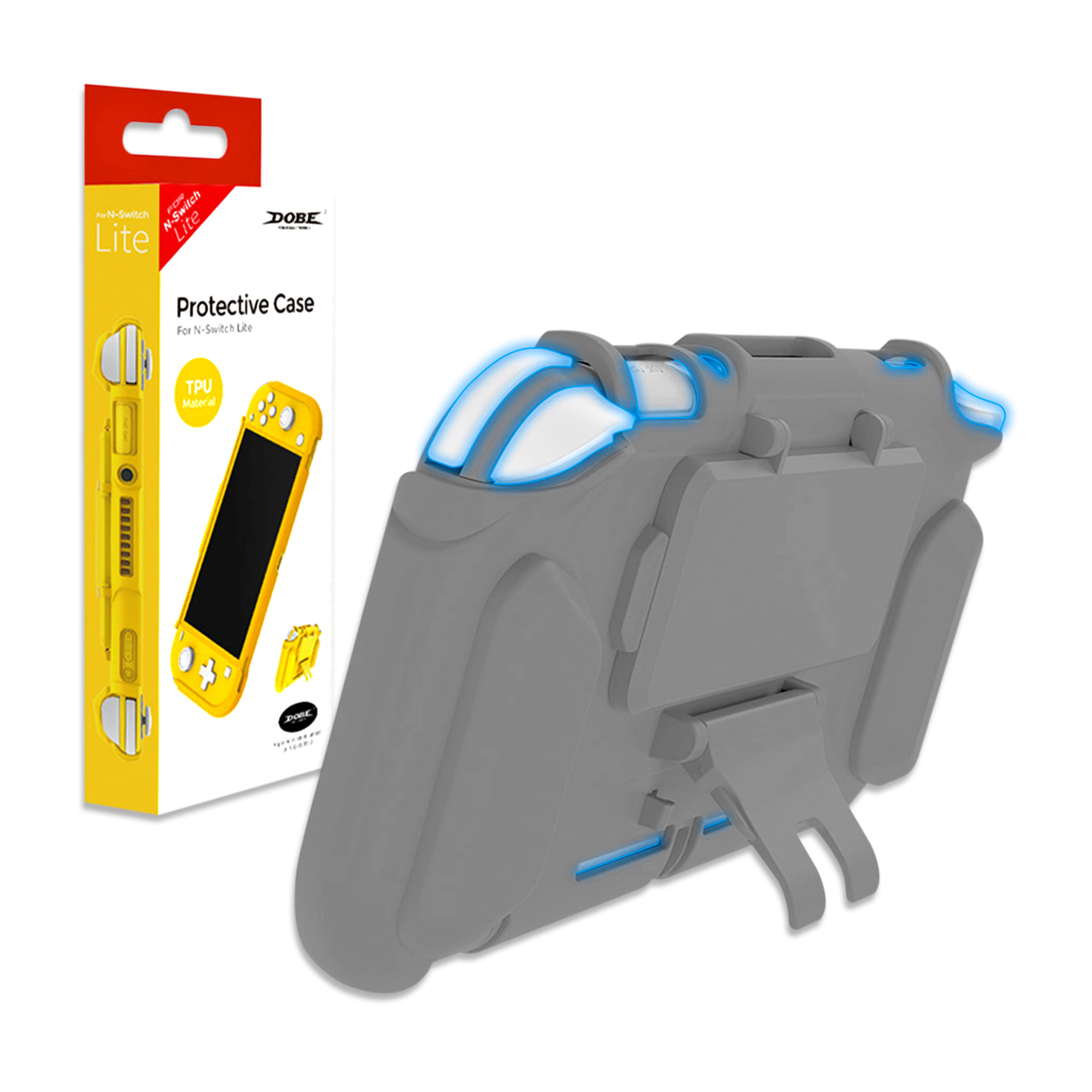 Case Protector Nintendo Switch Lite Plomo