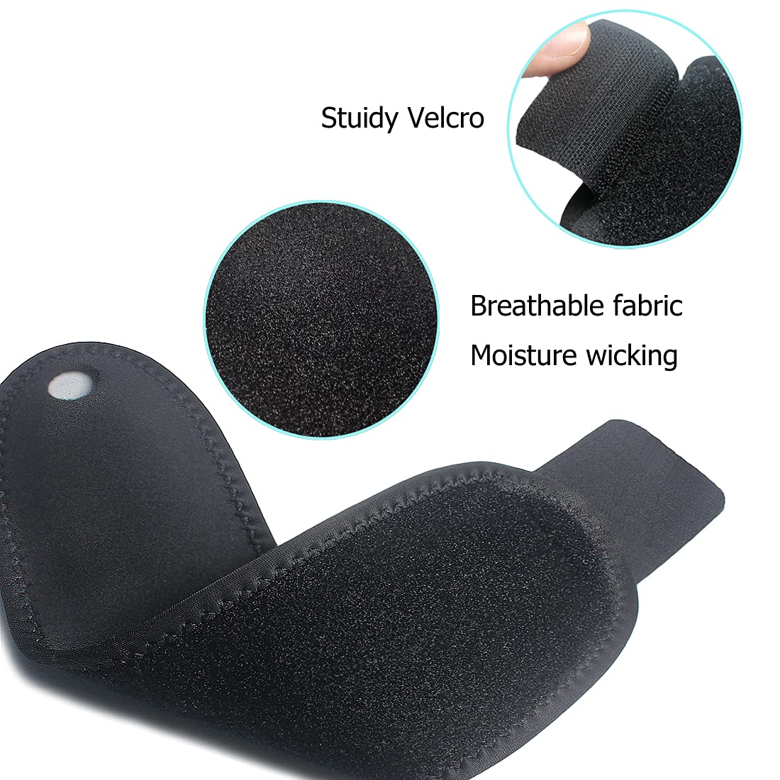 Muñequera Velcro Talla M Regulable Argym
