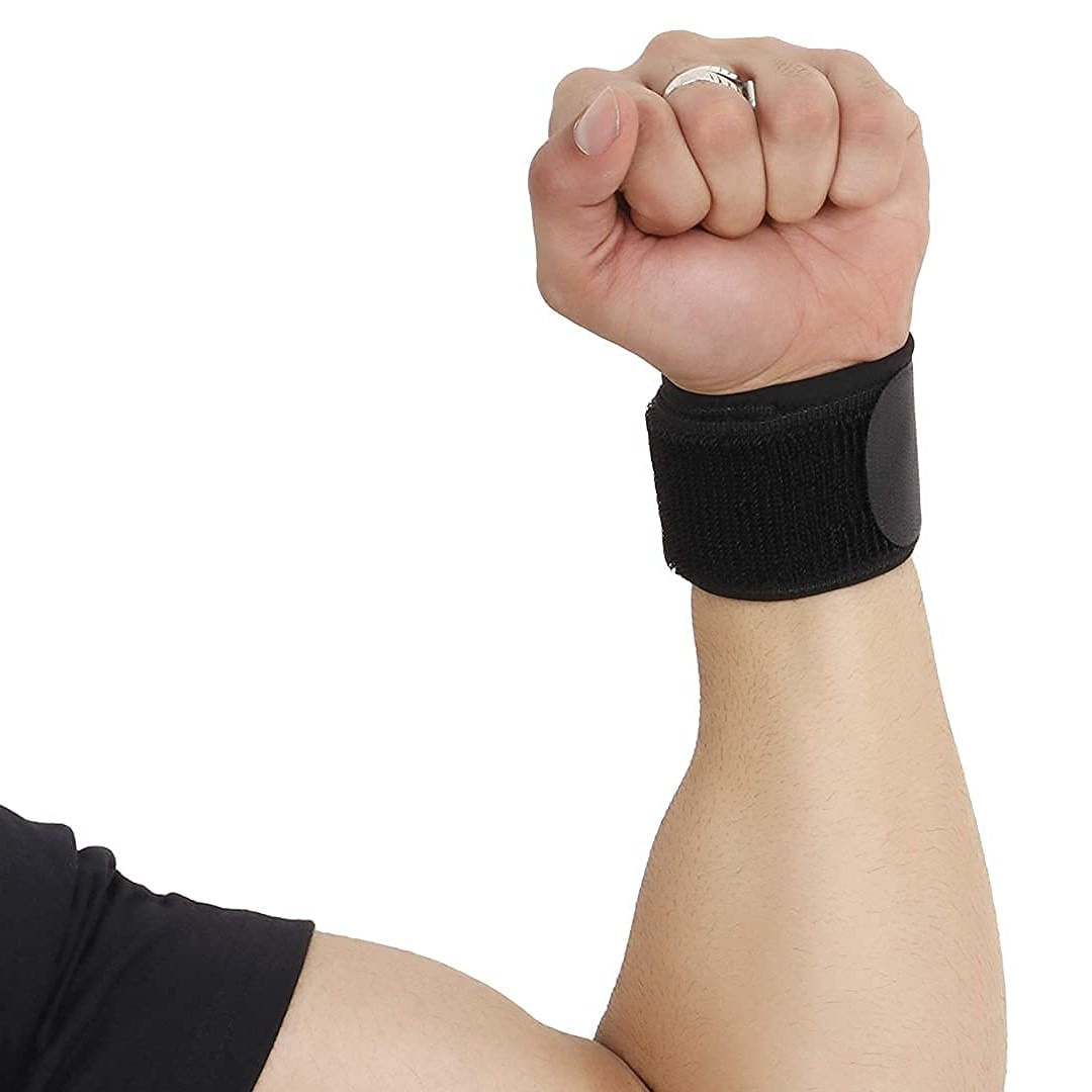 Muñequera Corta Ajustable Talla M Argym