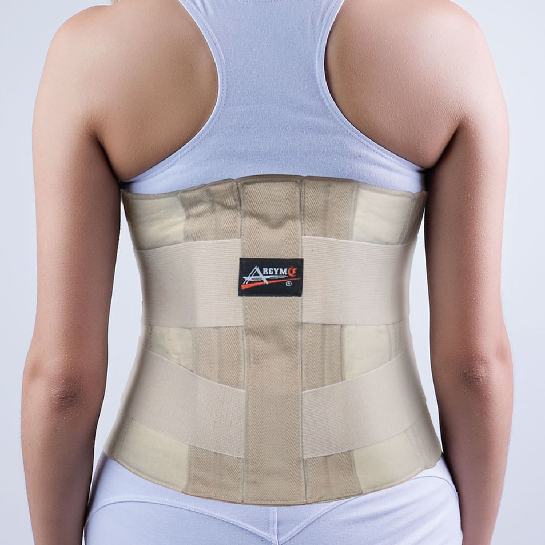 Soporte Sacro Lumbar barras de Aluminio Talla XL Argym