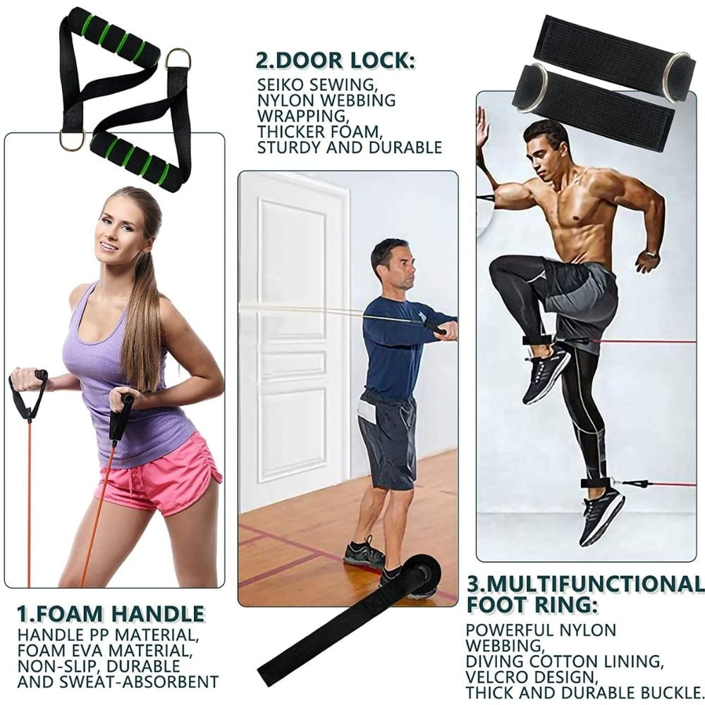 Bandas y Ligas de resistencia Combo Trainer