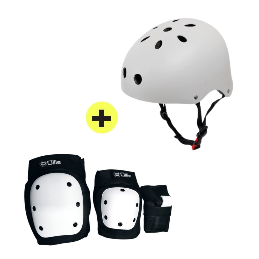 Casco Rodilleras Coderas Niño LANOVAGEAR Casco Infantil Set De