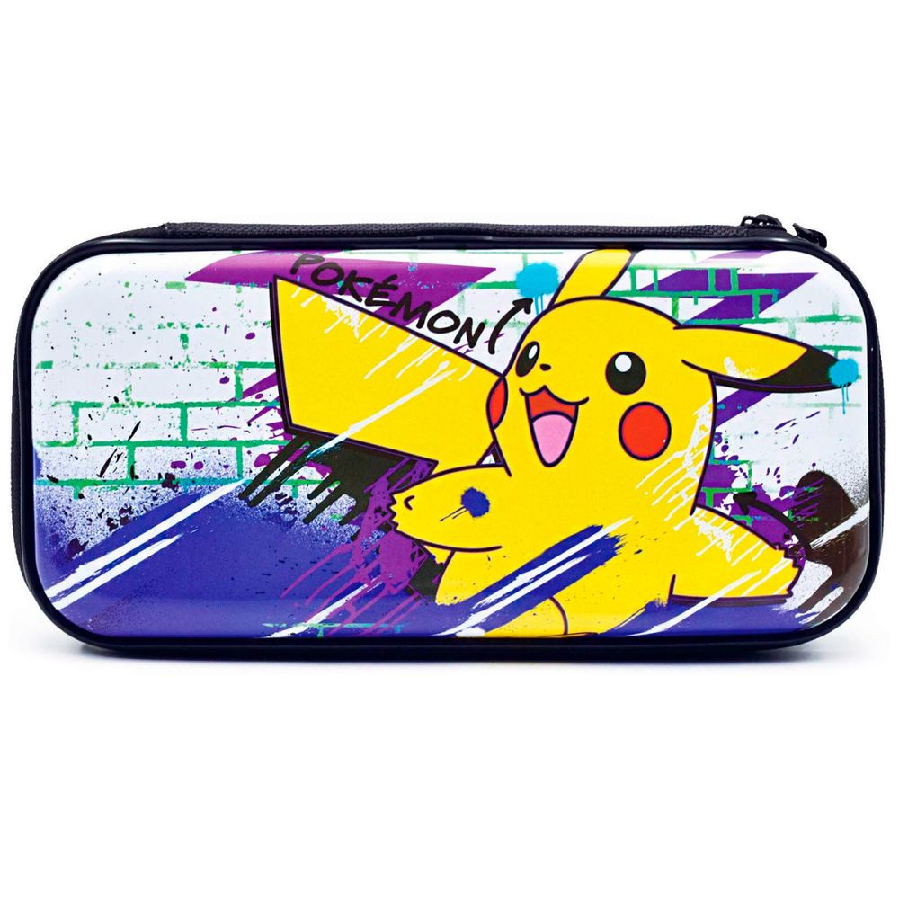 Tranvía práctico prima Estuche Nintendo Switch Lite Vault Case Pokemon Pikachu | Promart - Promart